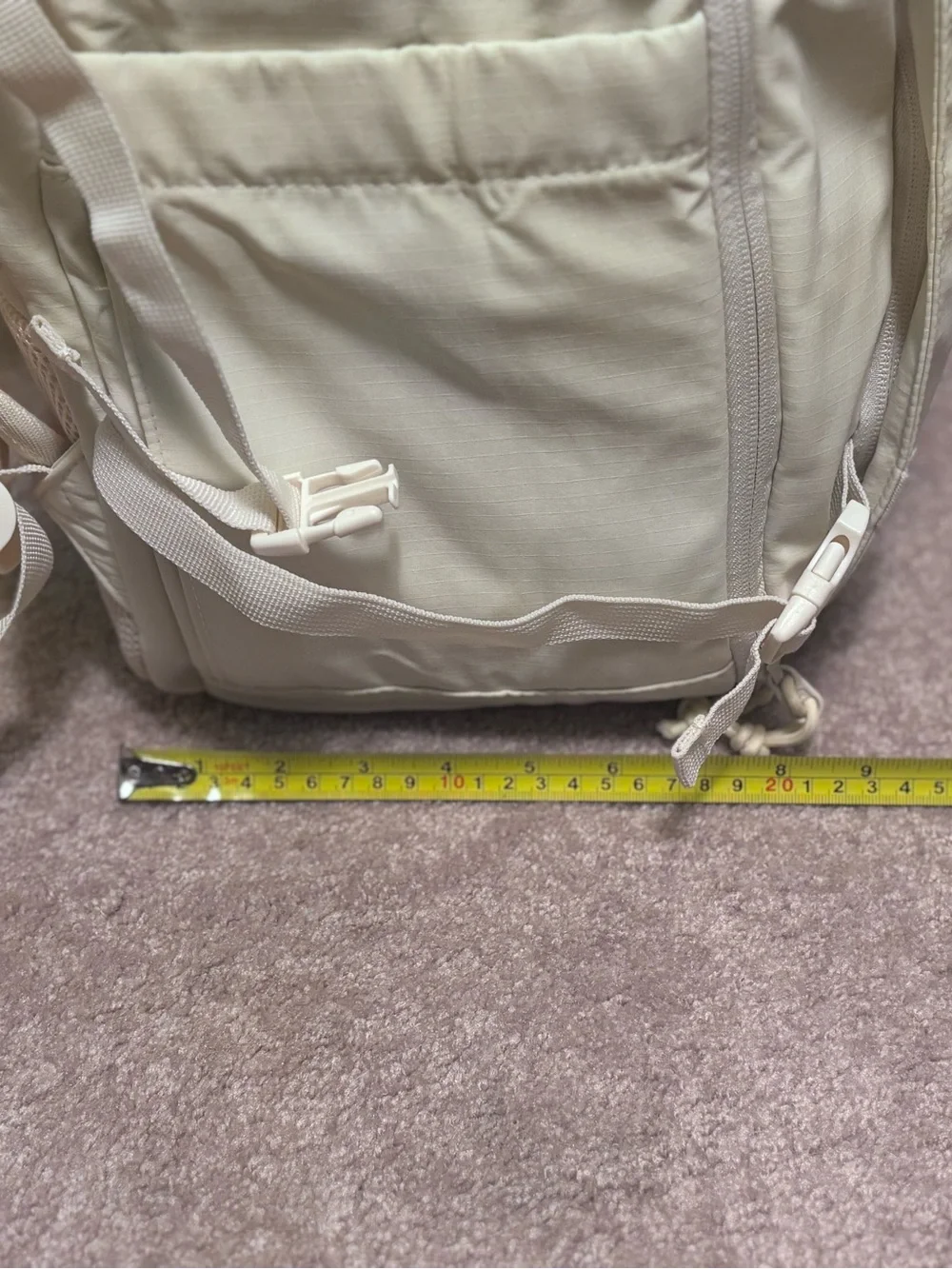 BAGSMART Travel Backpack – Cream – NWT